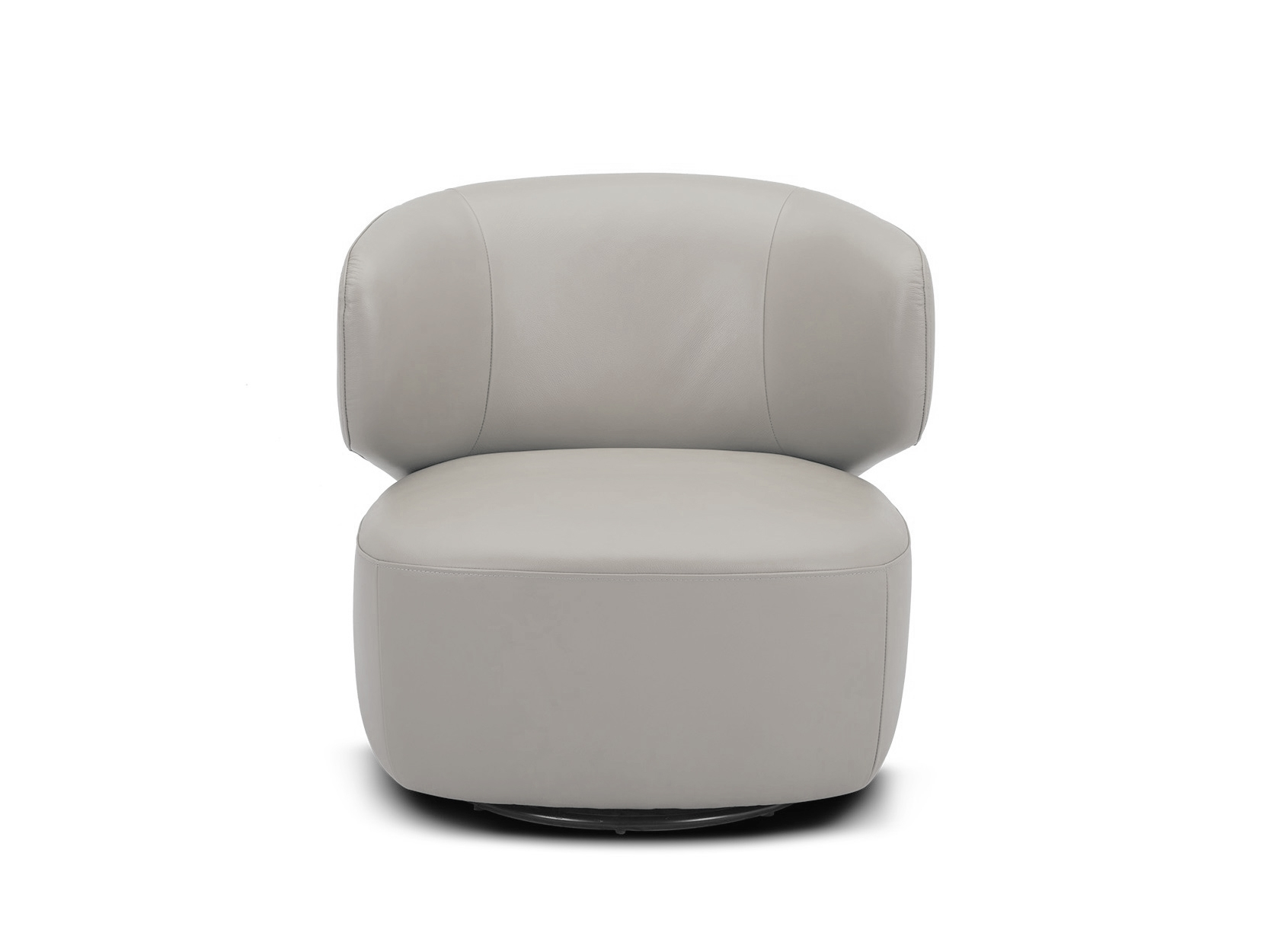 Chloe Leather Swivel Chair 2