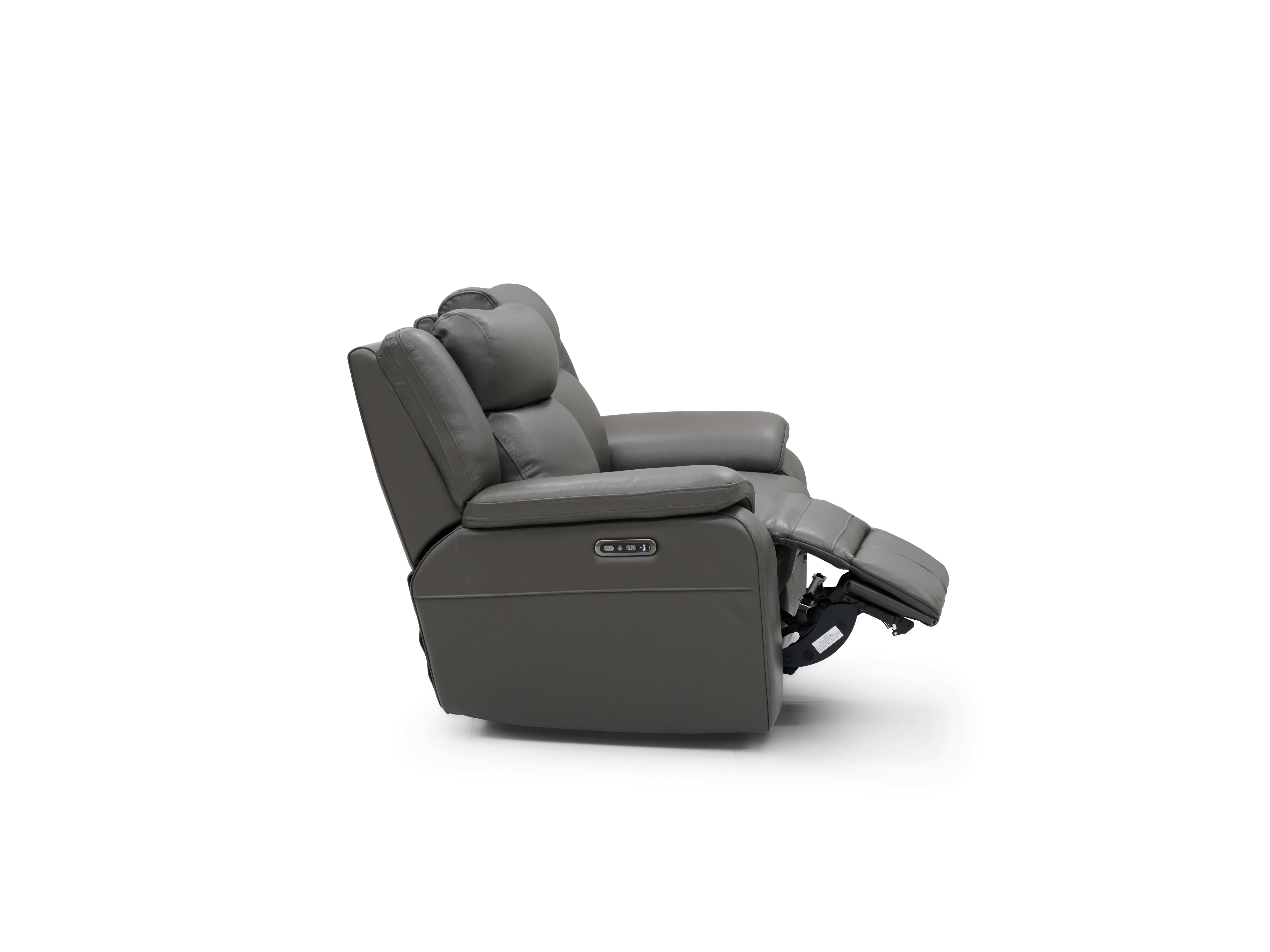 Carrick Leather Two Seater Sofa Power Recliner, Power Headrest 5