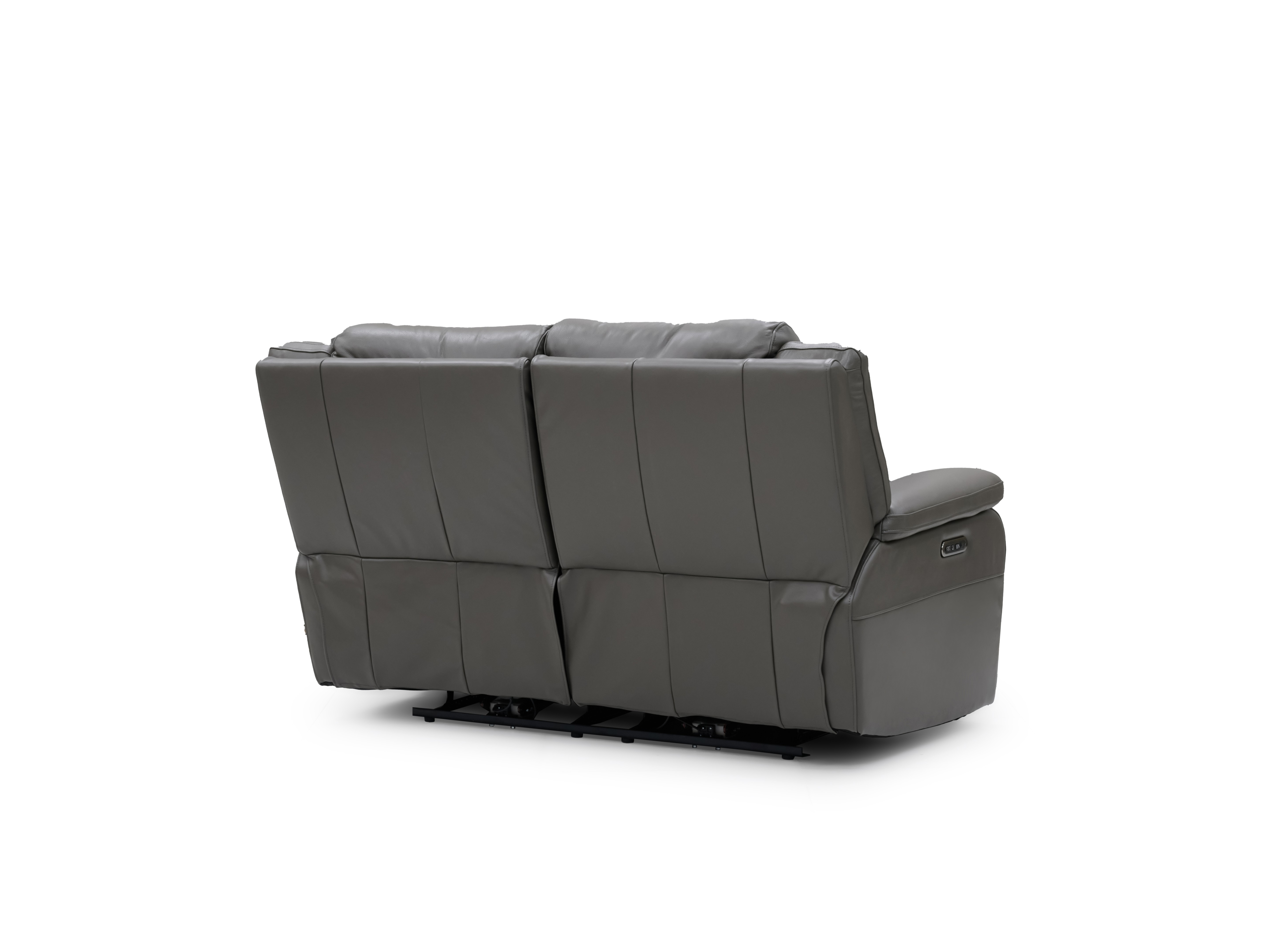 Carrick Leather Two Seater Sofa Power Recliner, Power Headrest 4