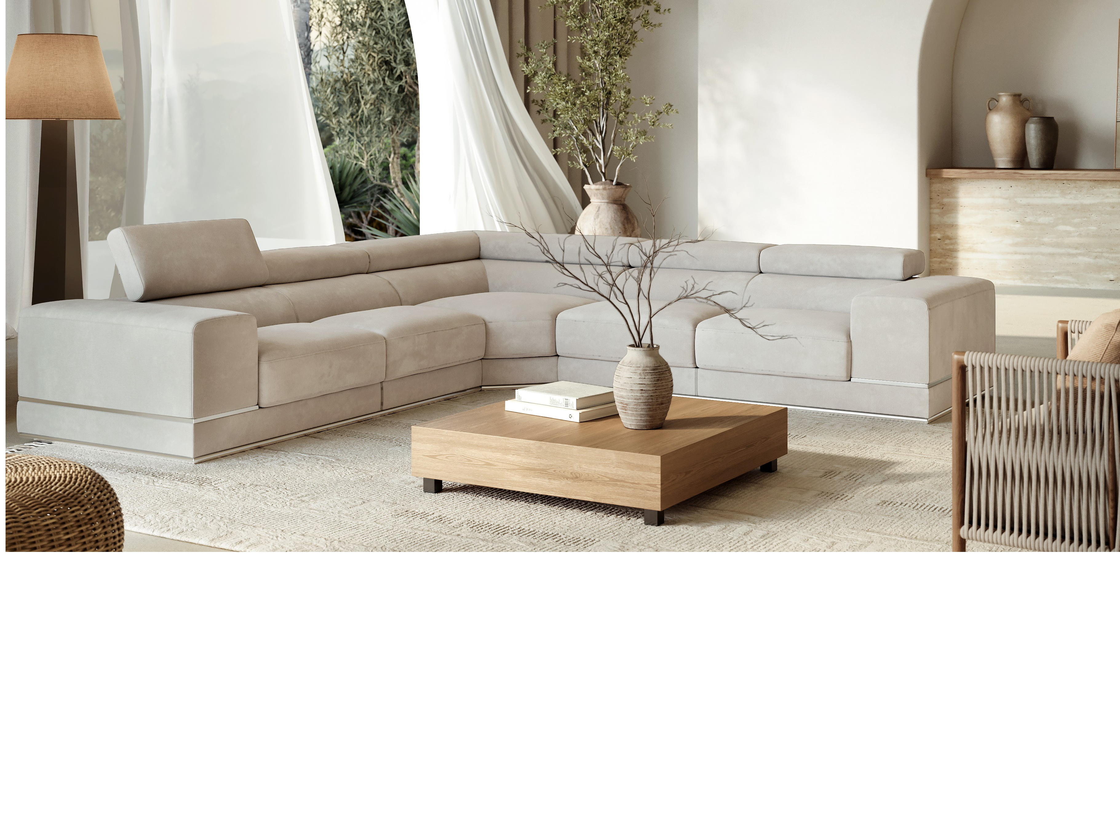 Napoleon Fabric Modular Lounge Option A 2