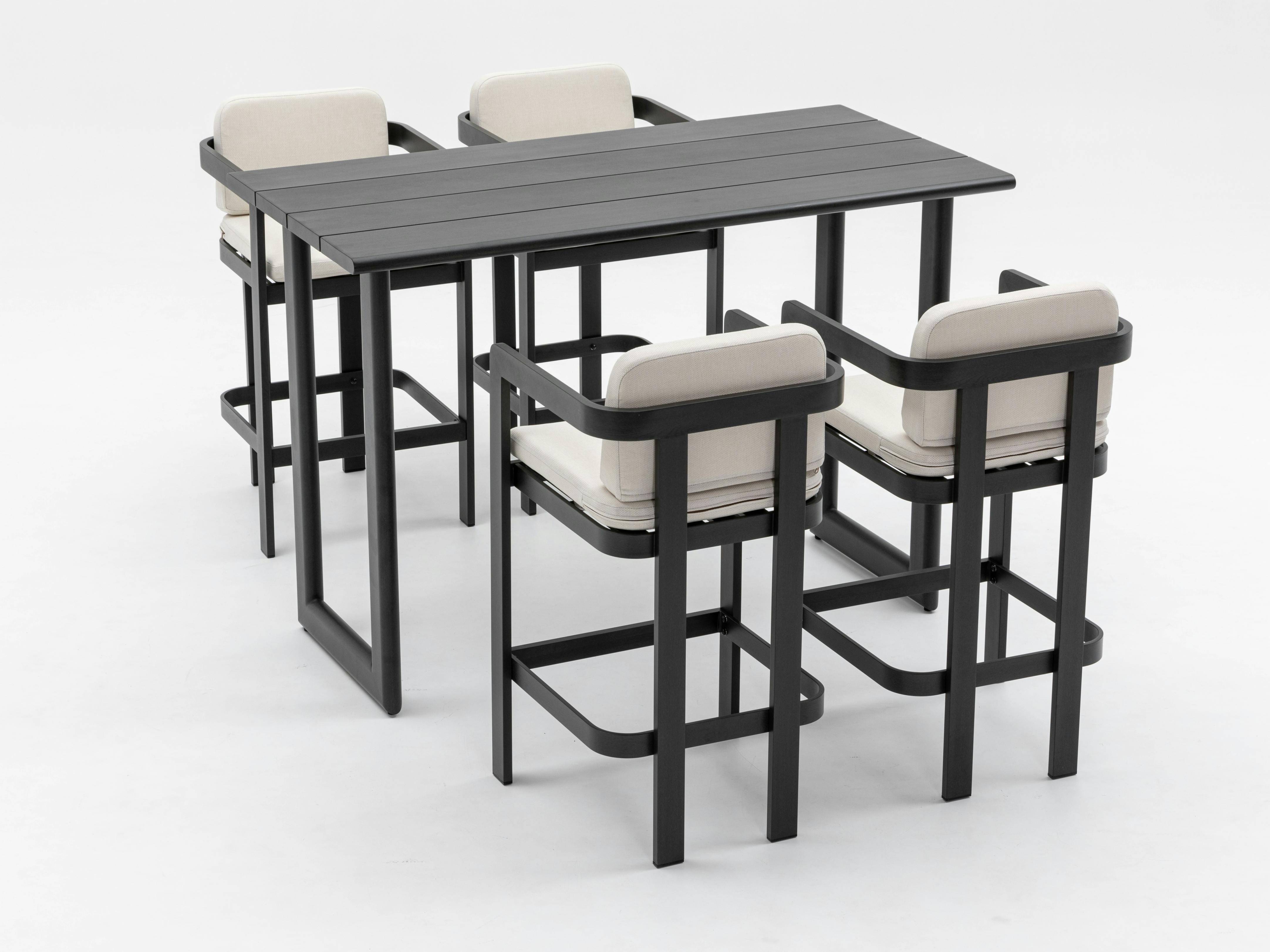 Balmain Ebony 5 -piece Outdoor Bar Set