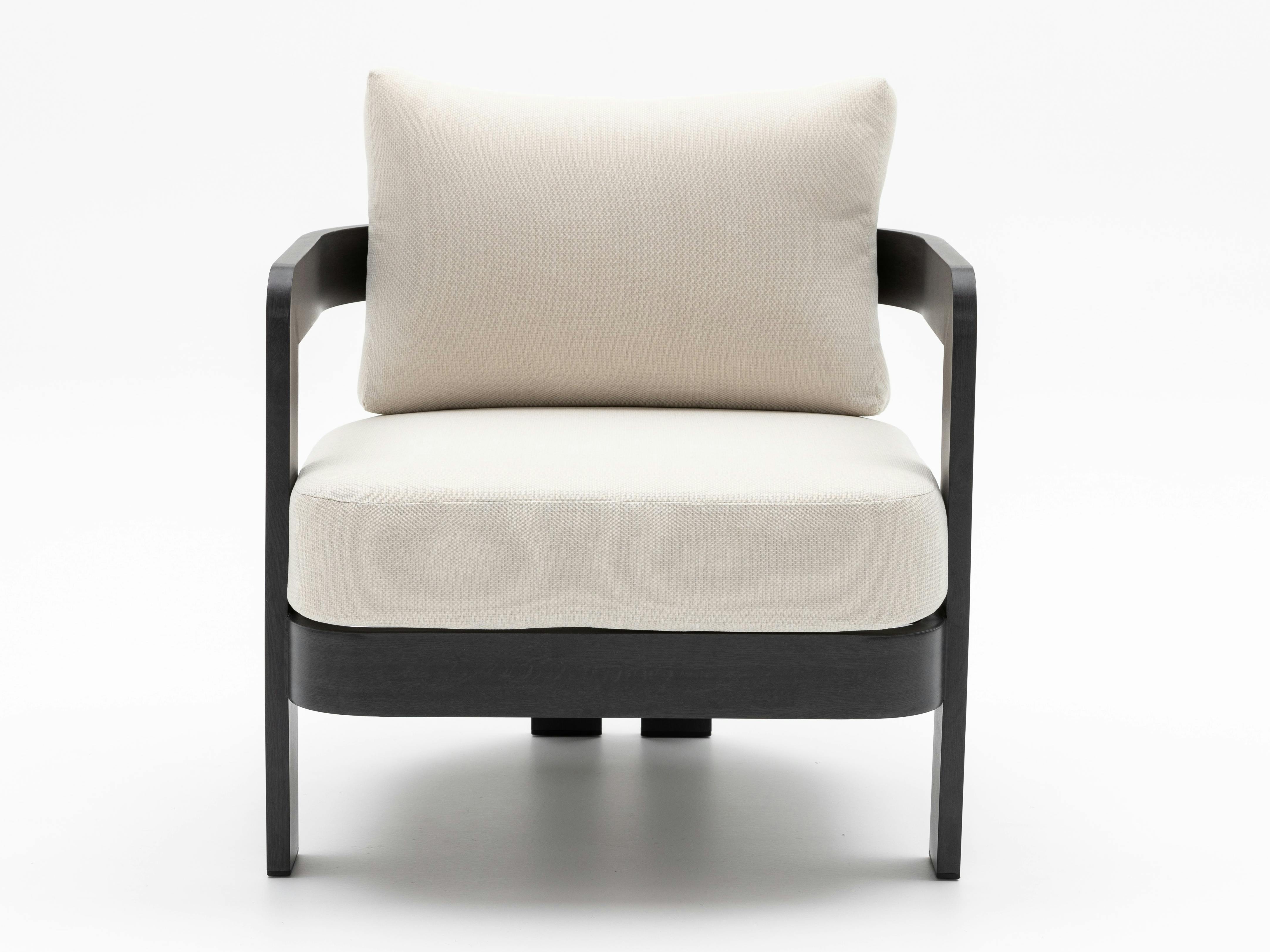 Balmain Ebony Outdoor Armchair Set of Two