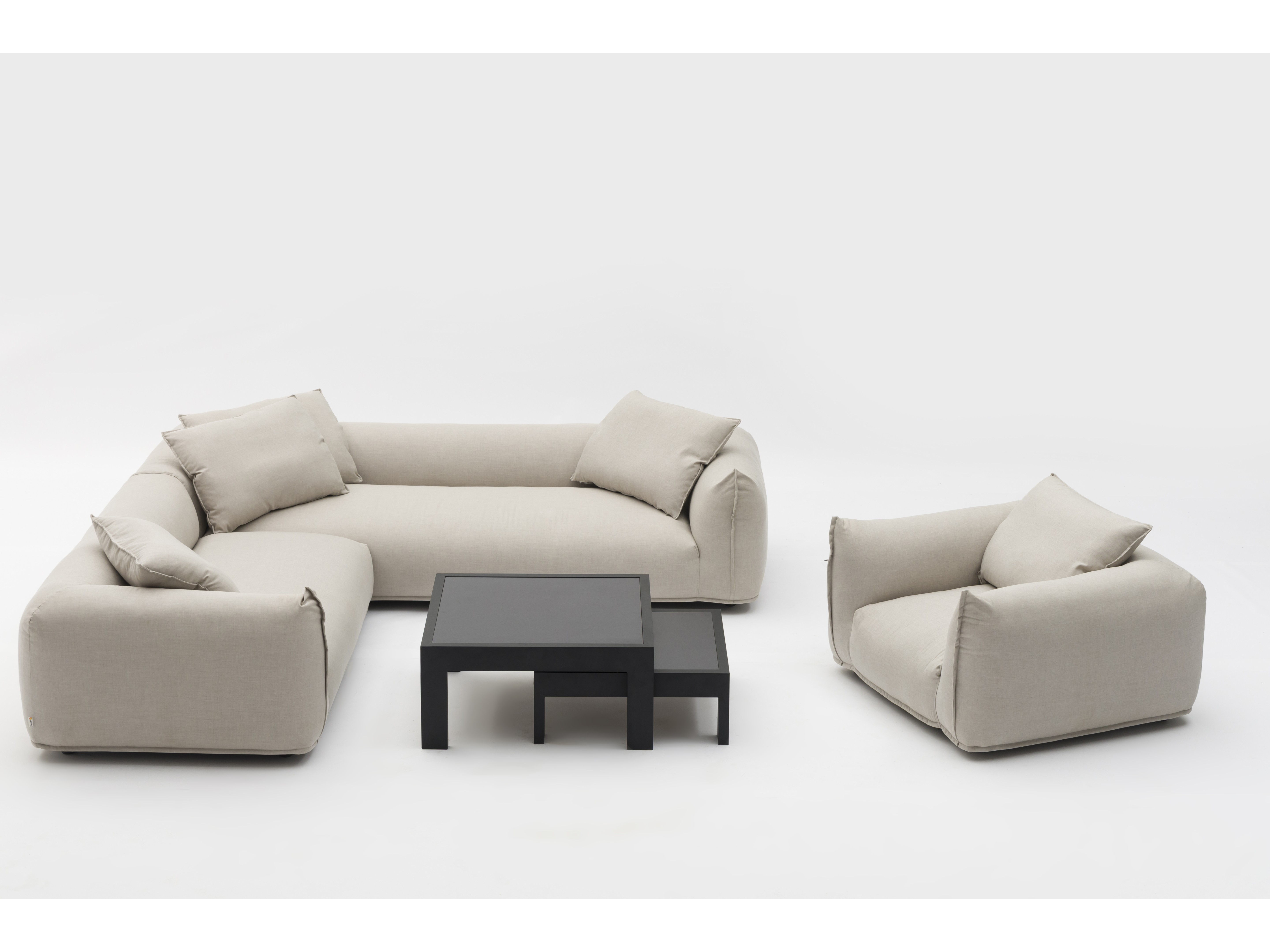 Bask Cinza Outdoor Corner Lounge 3