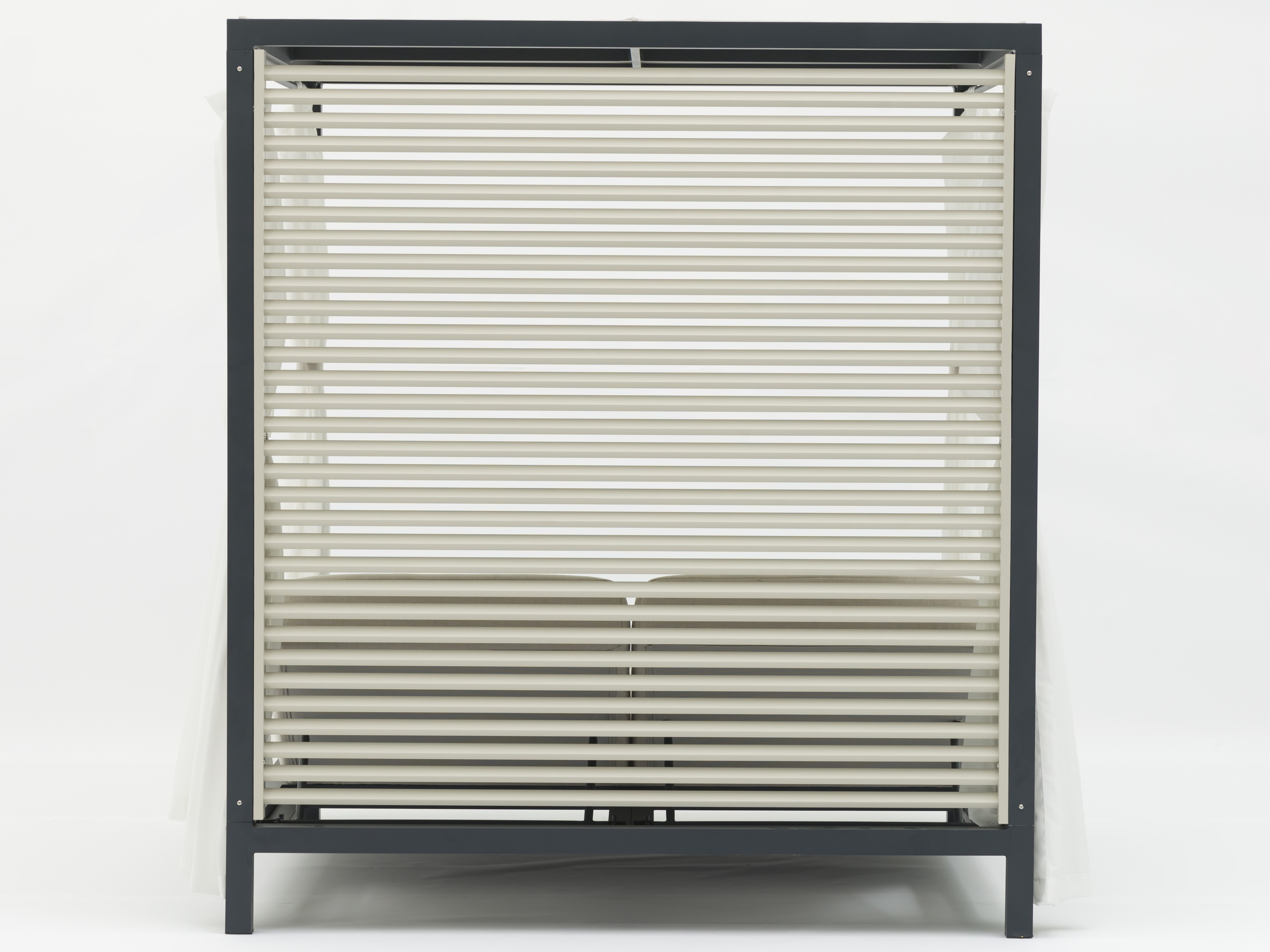 Bora Bora Cinza Outdoor Double Sunbed Gazebo 4