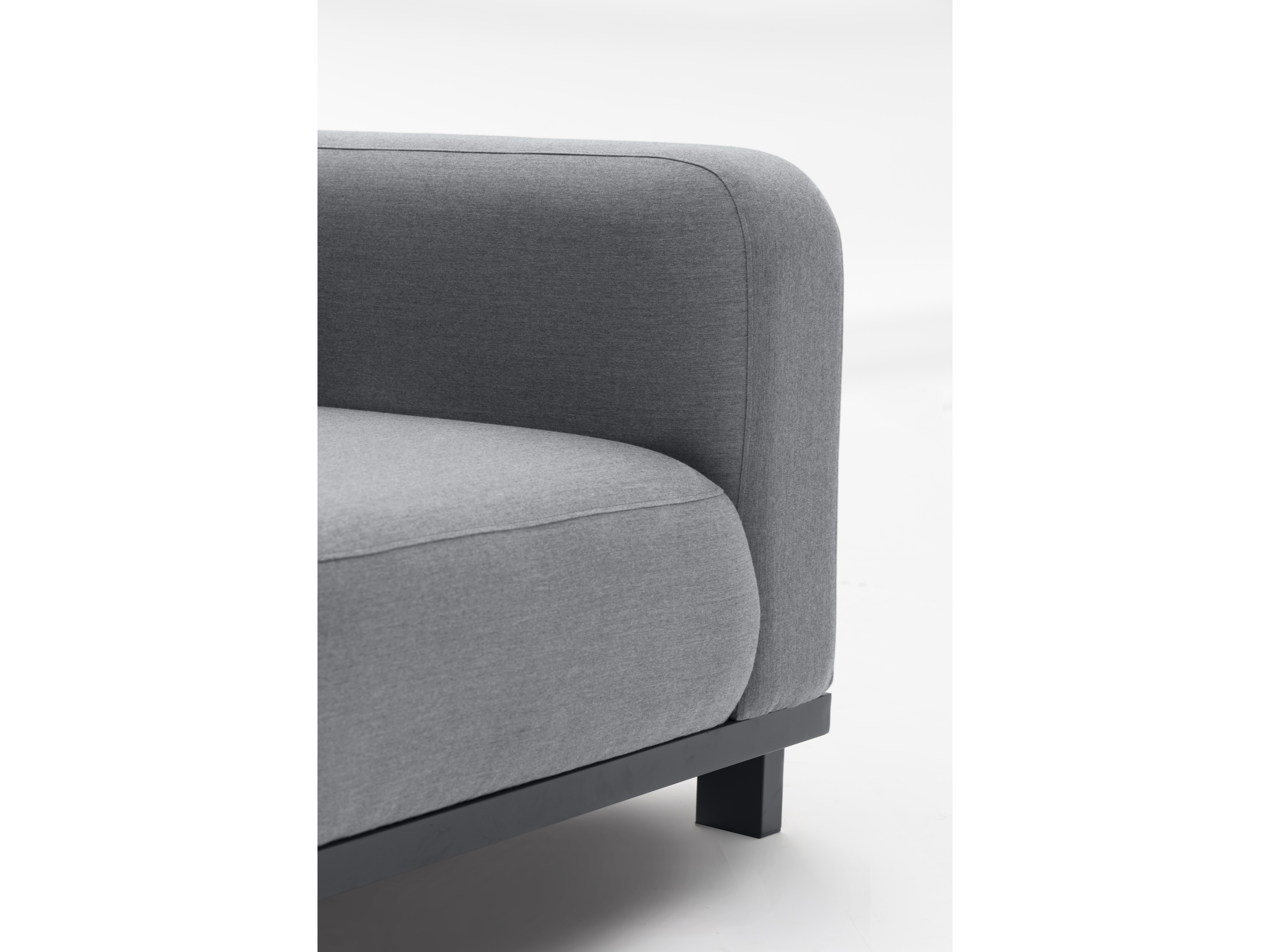 Noosaville Black Outdoor Fabric Armchair 7