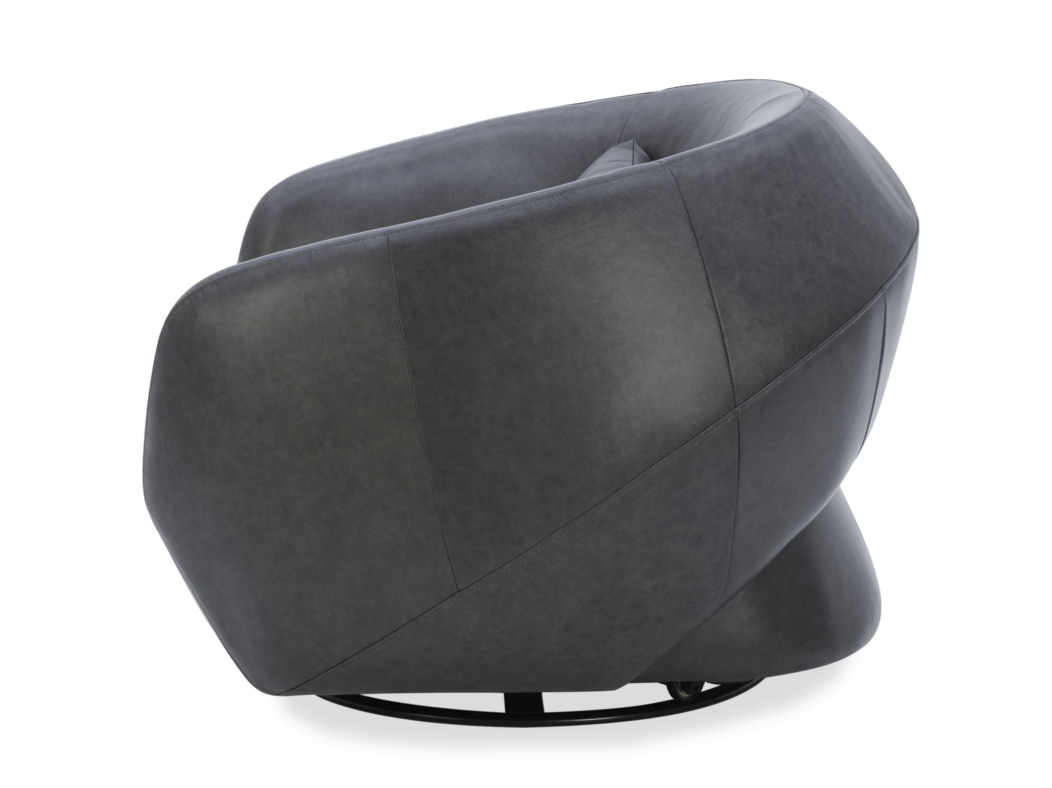 Sway Leather Swivel Chair 4