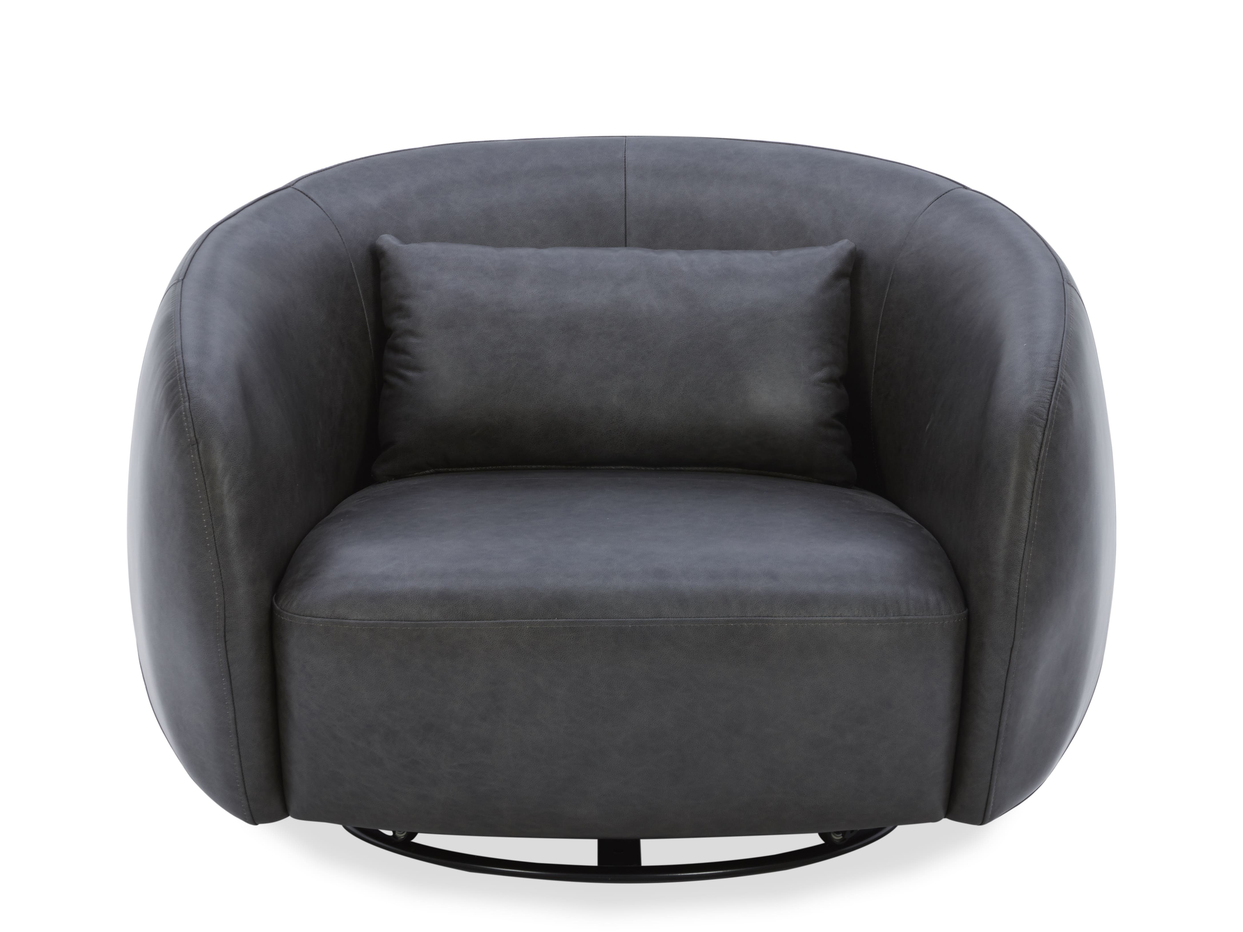 Sway Leather Swivel Chair 3