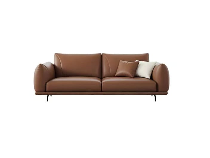 Fletcher Leather Two Seater Sofa