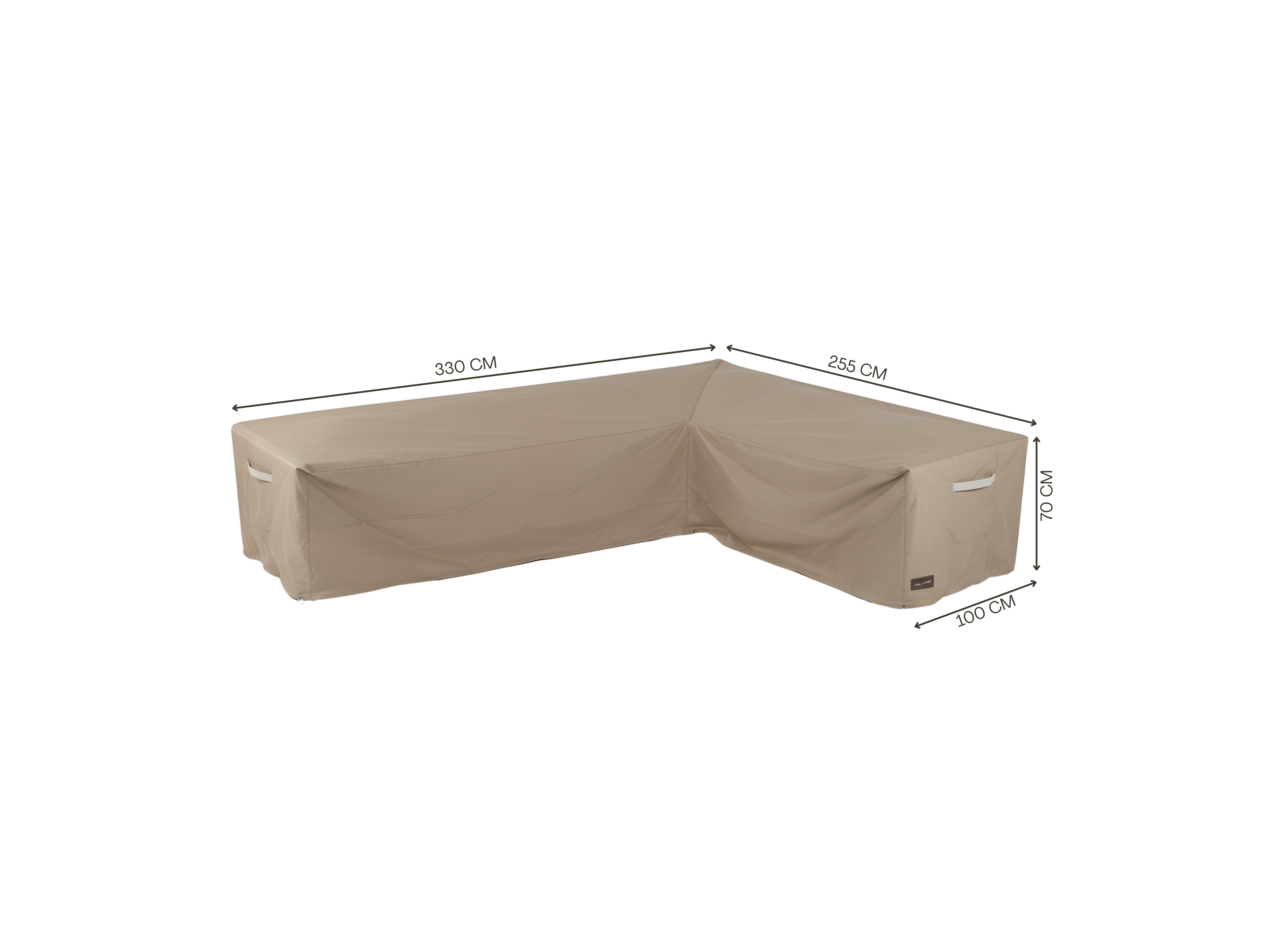 Urban Tailor Corner Lounge Protector 330x255x100x70 3