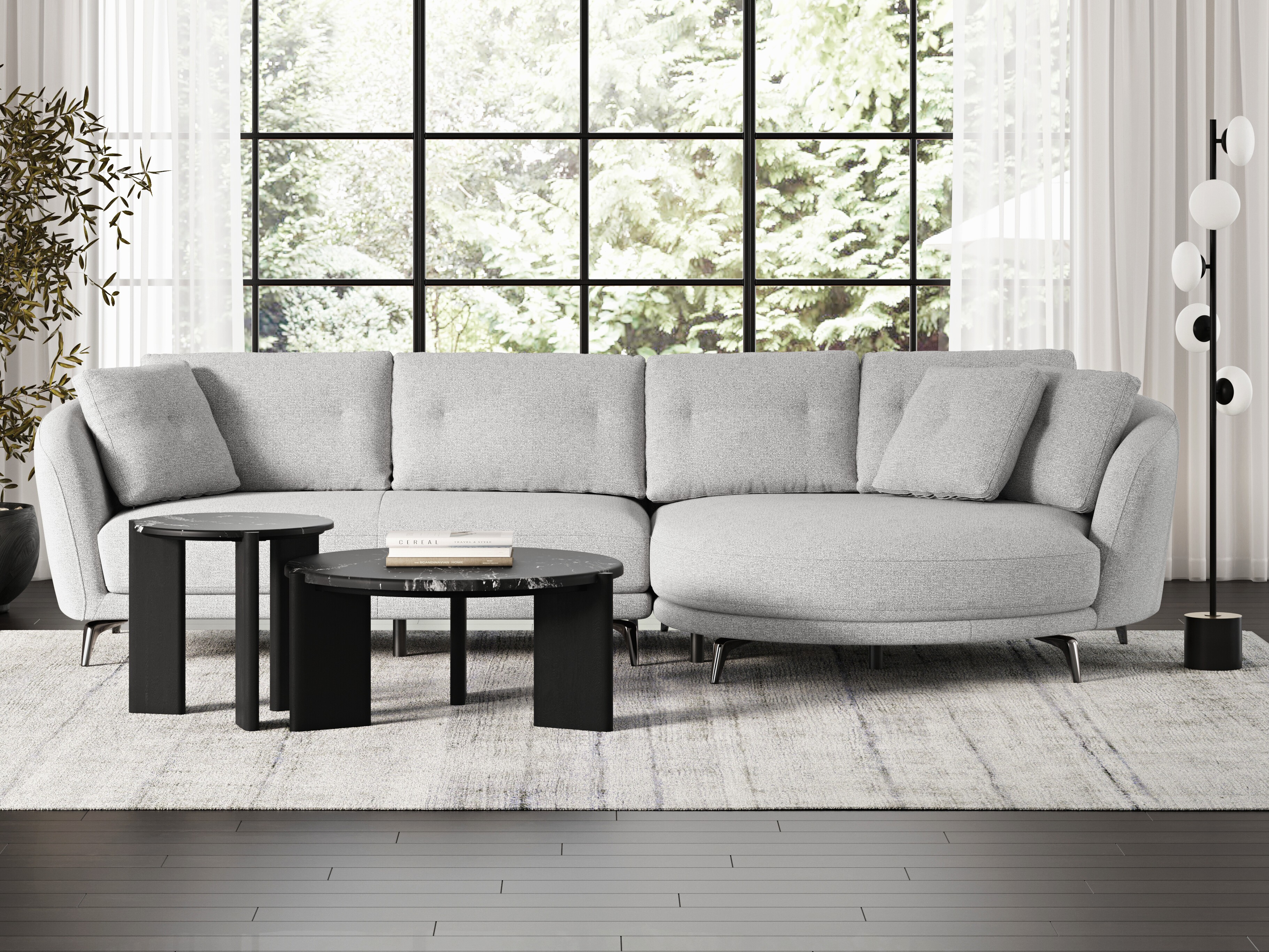Velora Fabric Chaise Lounge 1