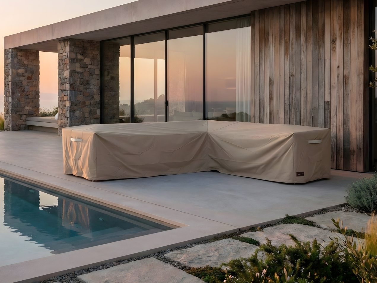 Urban Tailor Corner Lounge Protector 255x330x100x70