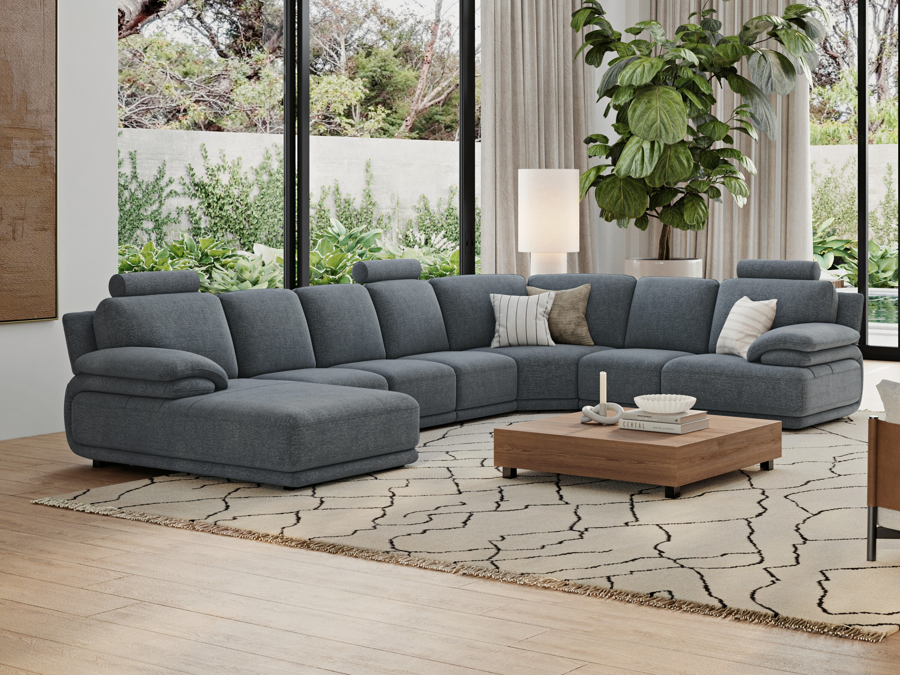 Juliet Fabric Modular Lounge Option B