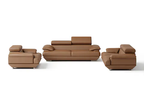Lexington Leather Sofa Suite 3 + 2 + 1
