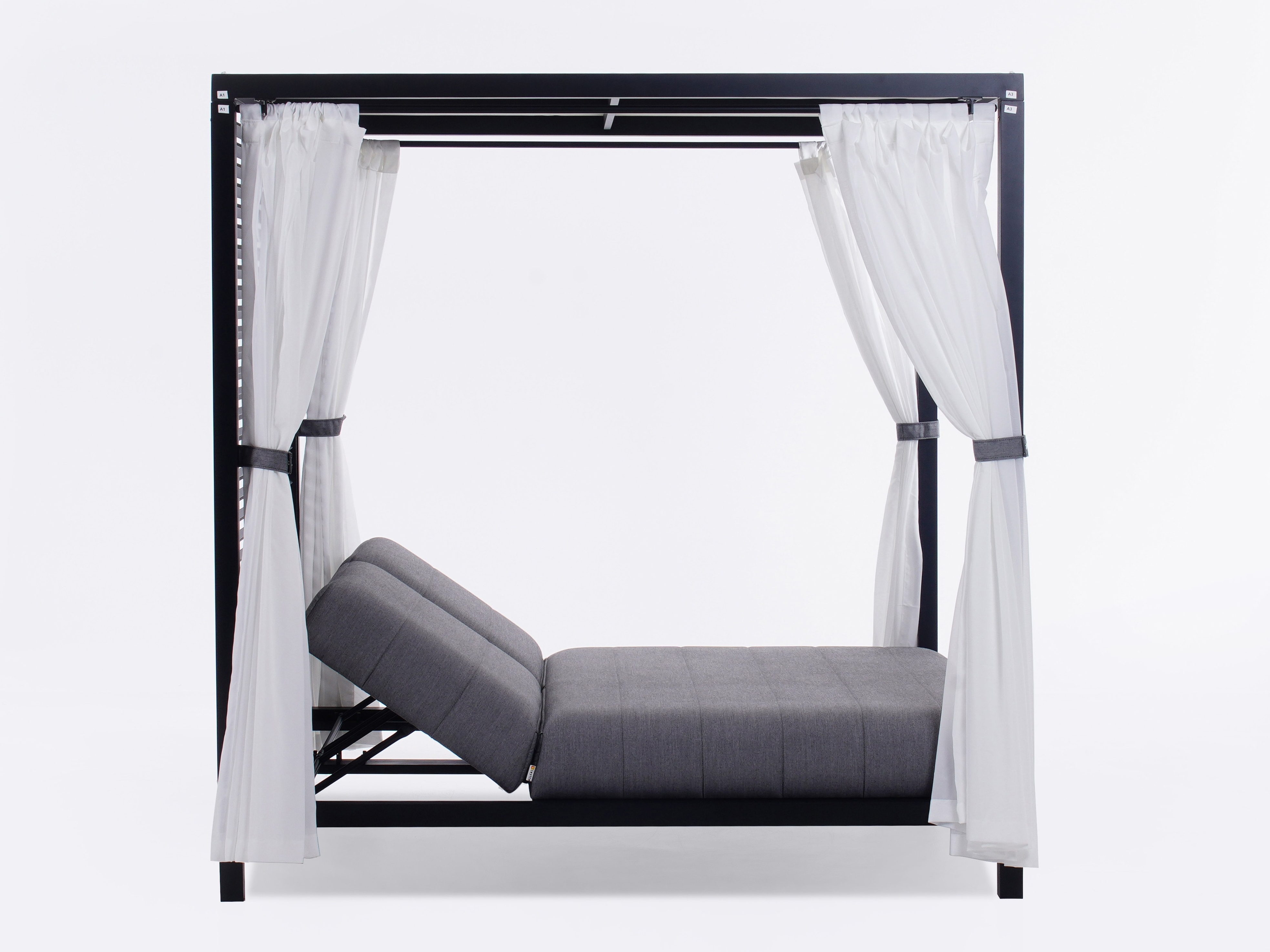 Bora Bora Outdoor Double Sunbed Gazebo 3