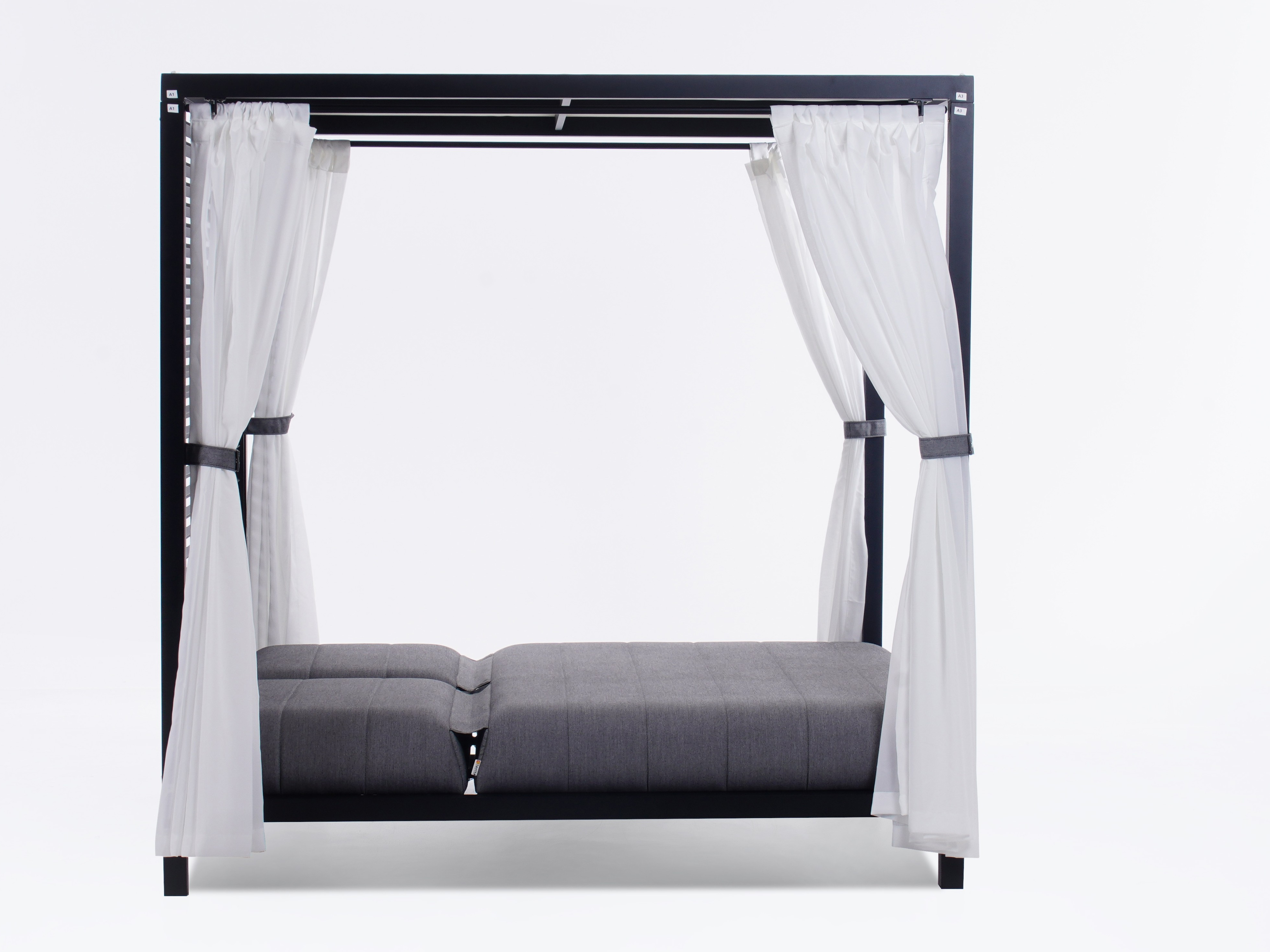 Bora Bora Outdoor Double Sunbed Gazebo 7