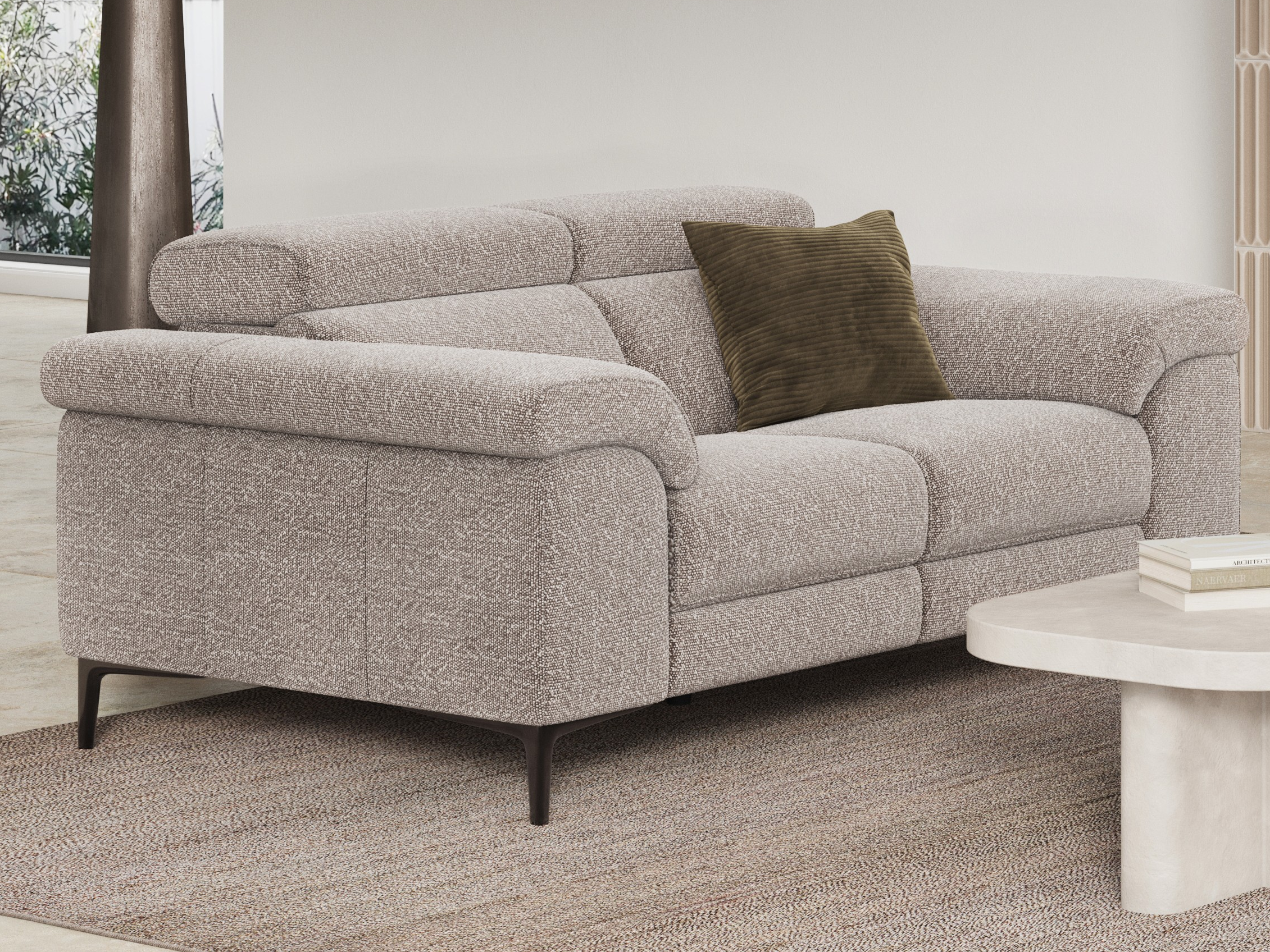 Carlisle Fabric Two Seat Sofa 1