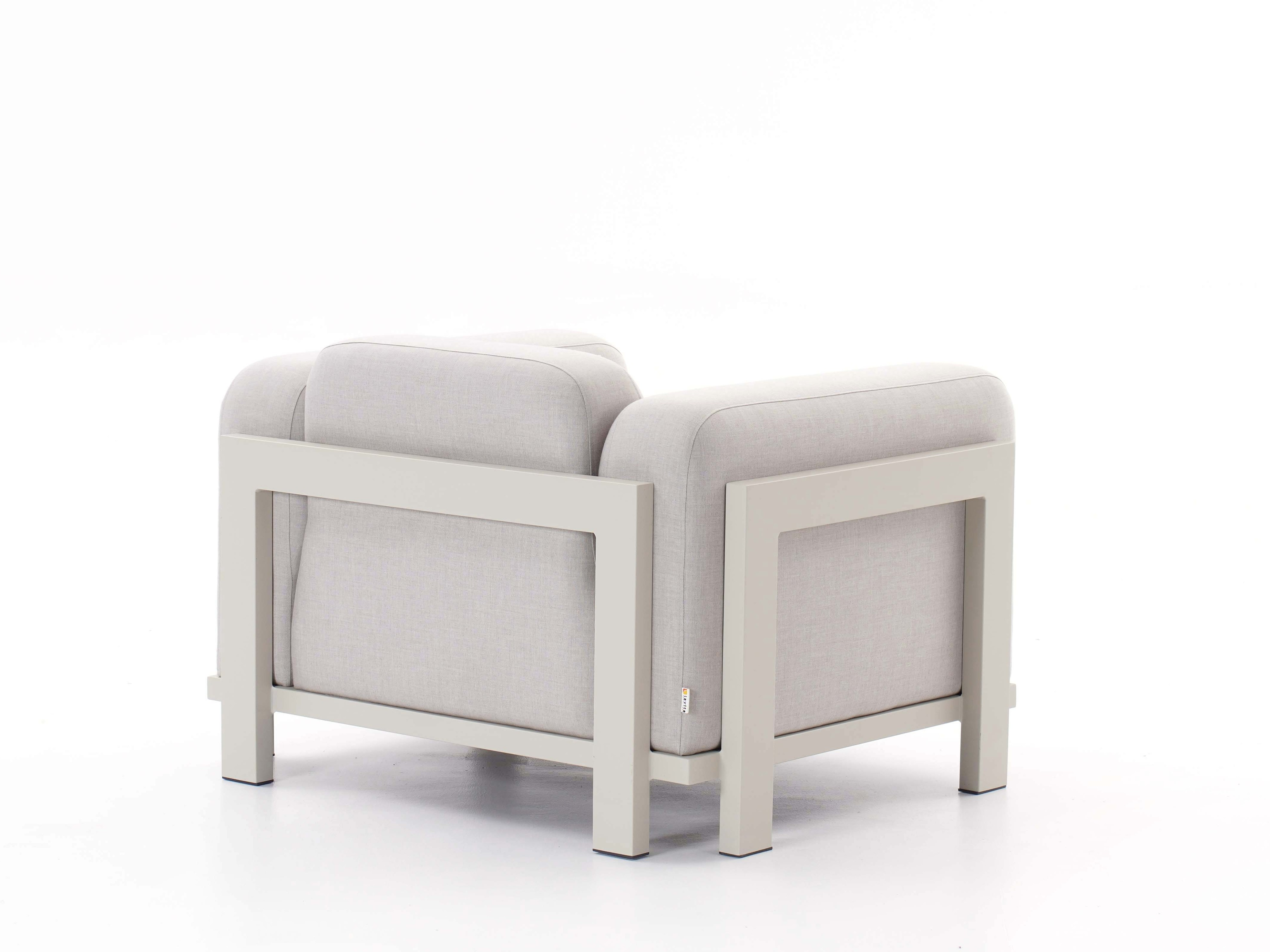 Noosaville Beige Outdoor Fabric Armchair 5