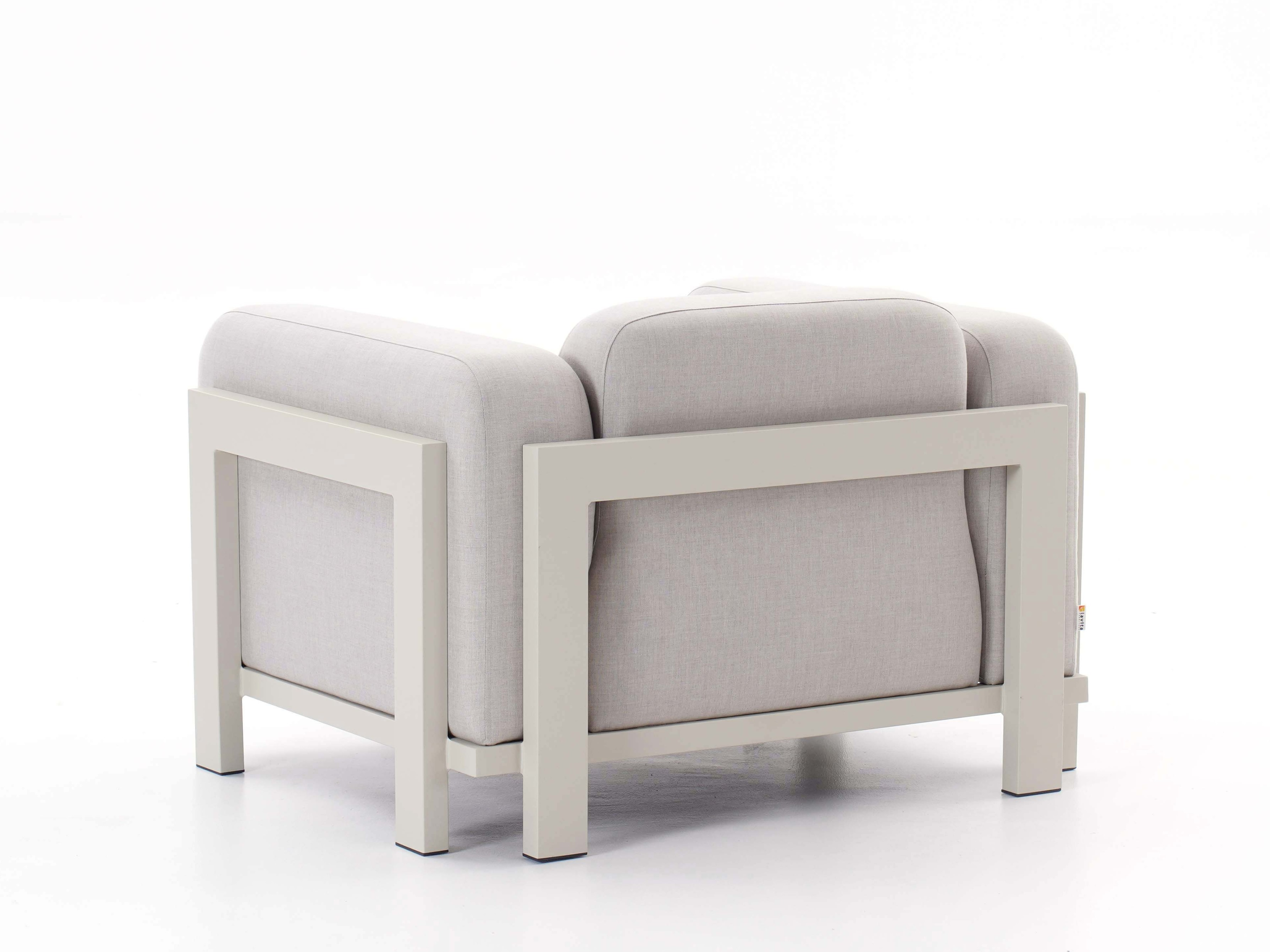 Noosaville Beige Outdoor Fabric Armchair 6