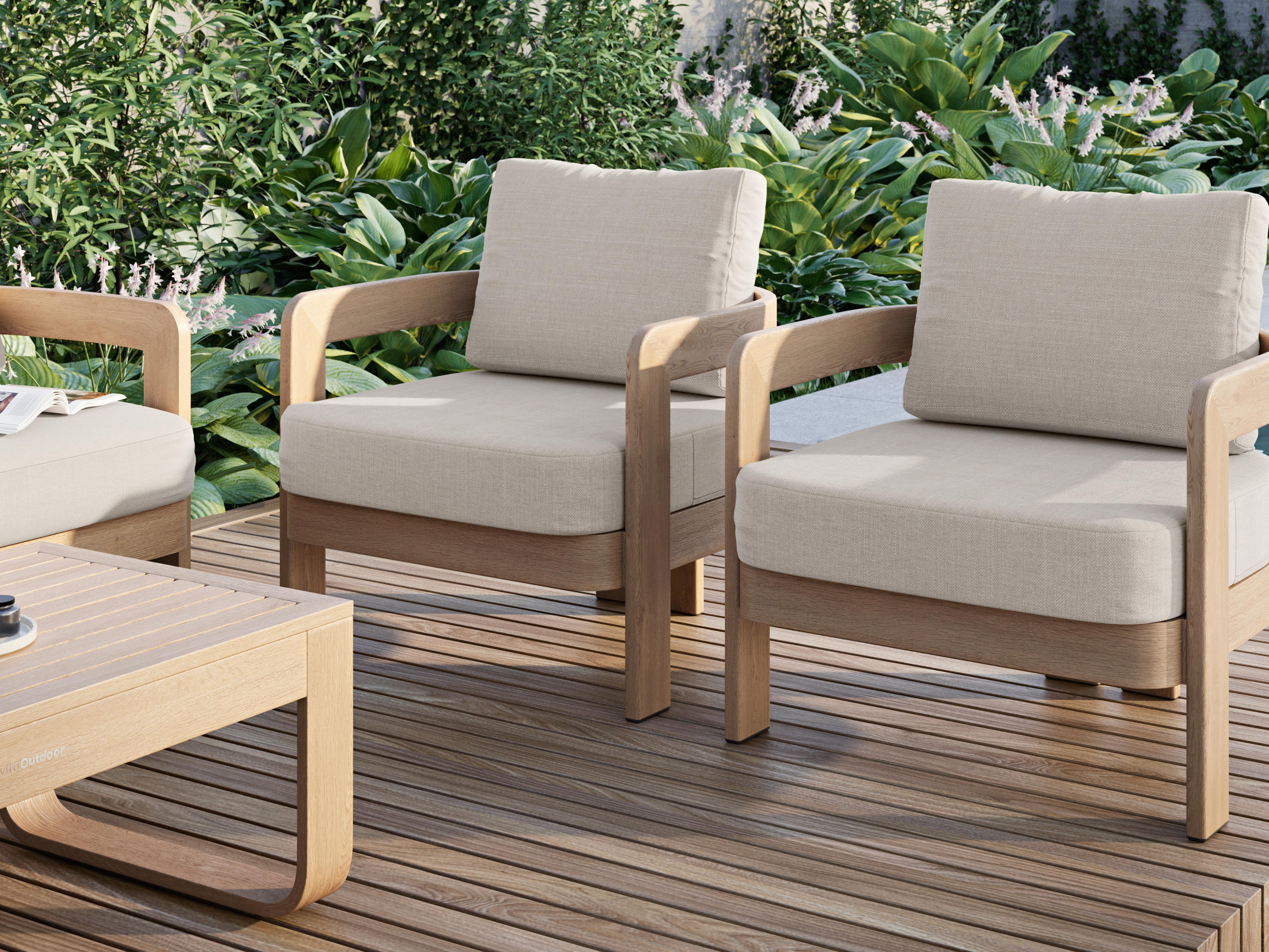 Balmain Outdoor Armchair Set Of Two 3