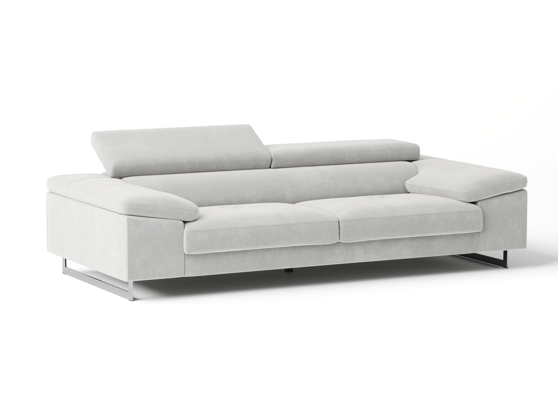Boston Fabric Three Seat Sofa 6