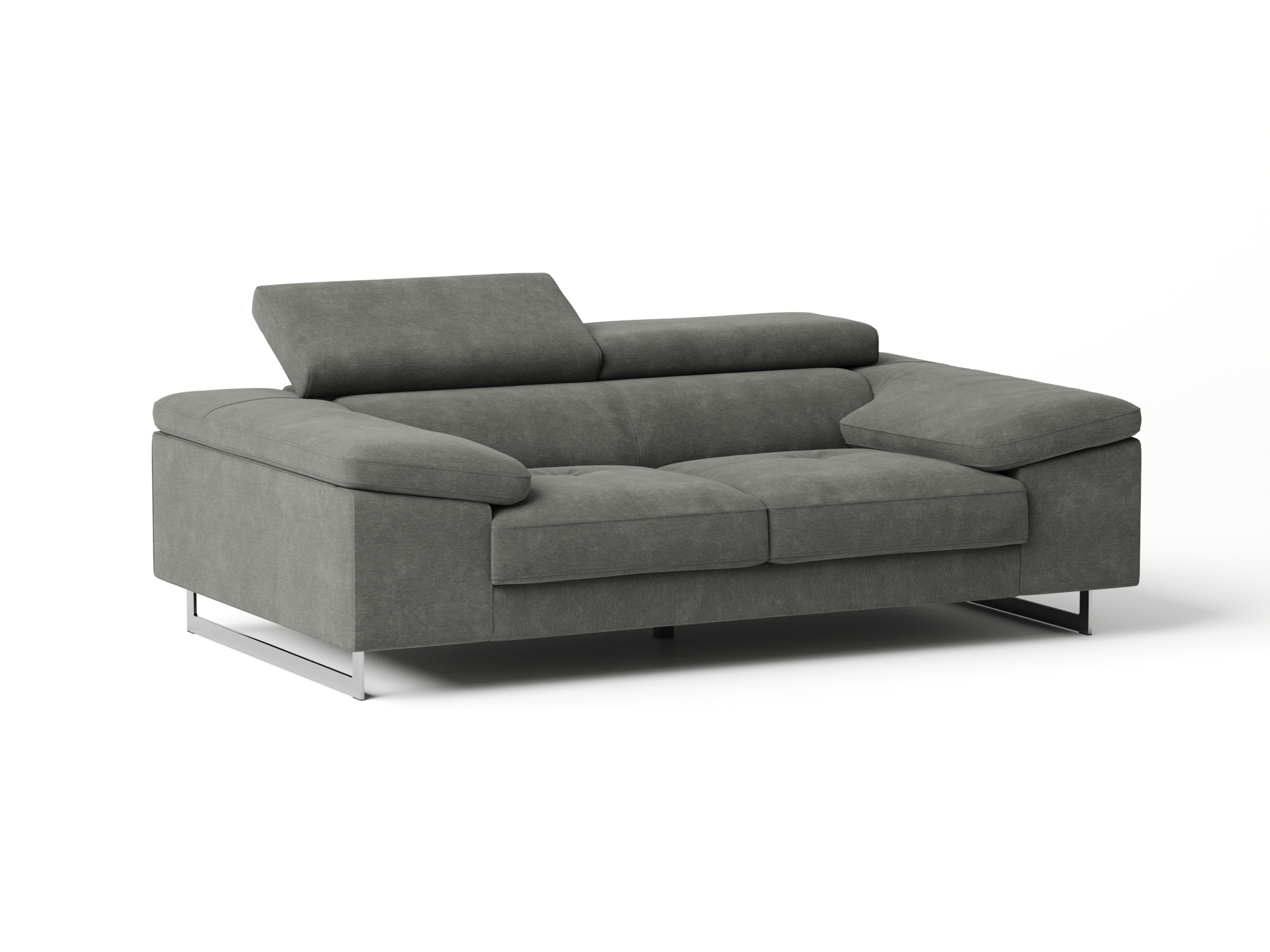 Boston Fabric Two Seat Sofa 7