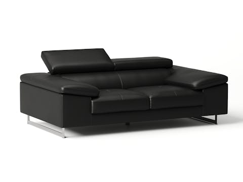 Boston Leather Two Seat Sofa
