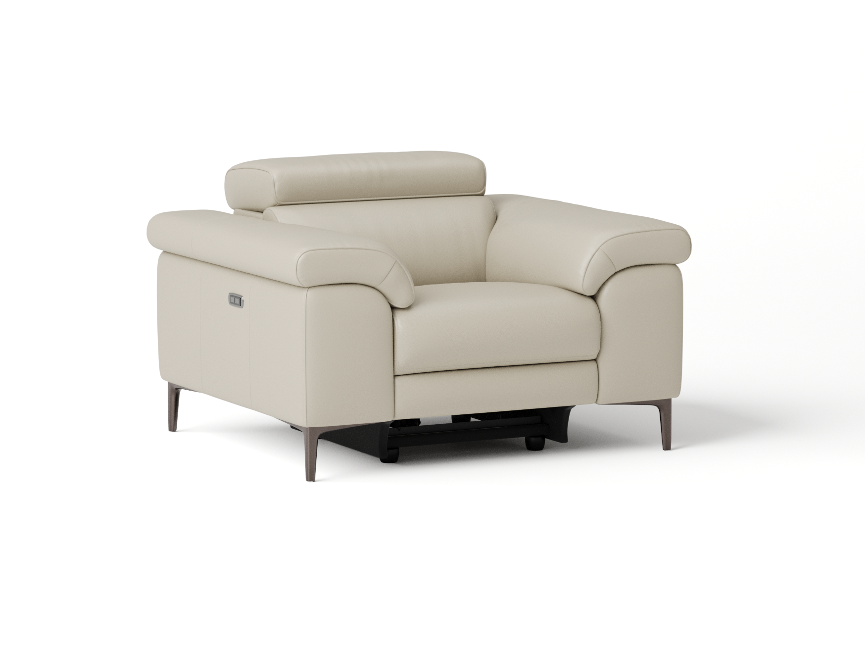 Carlisle Leather Recliner Armchair 5