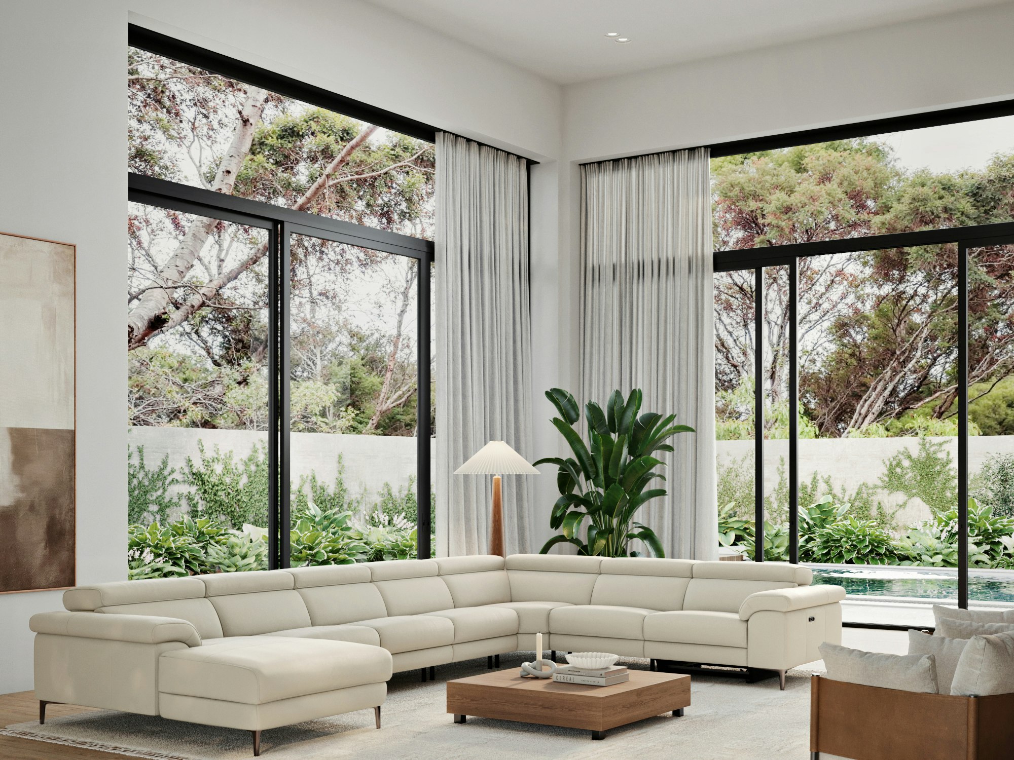 Carlisle Leather Recliner Modular Lounge Option B 3