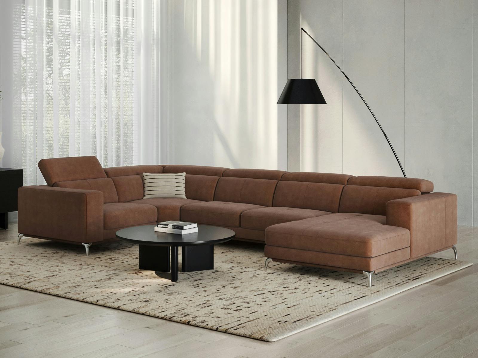 Club Fabric Modular Lounge Option C