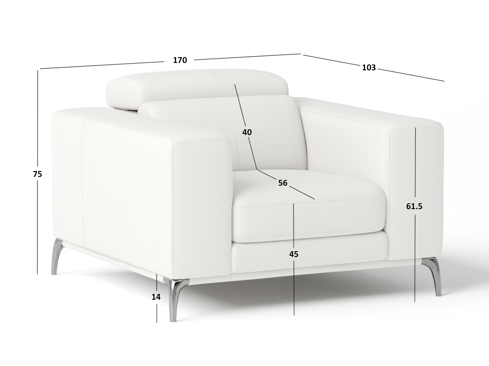 Club Leather Armchair 3