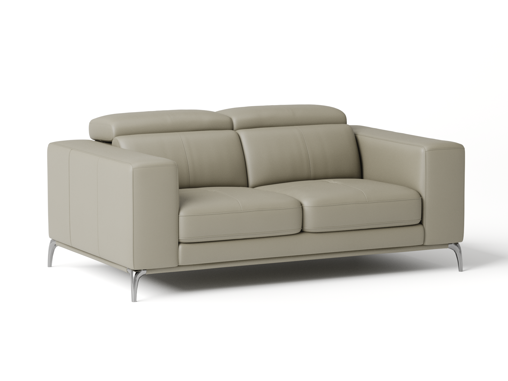 Club Leather Two Seat Sofa 5