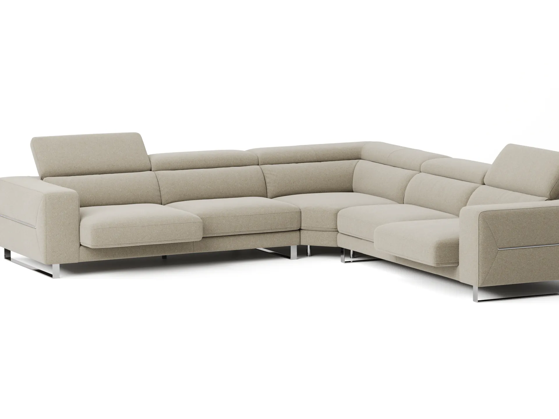 Elixir Fabric Sliding Corner Lounge