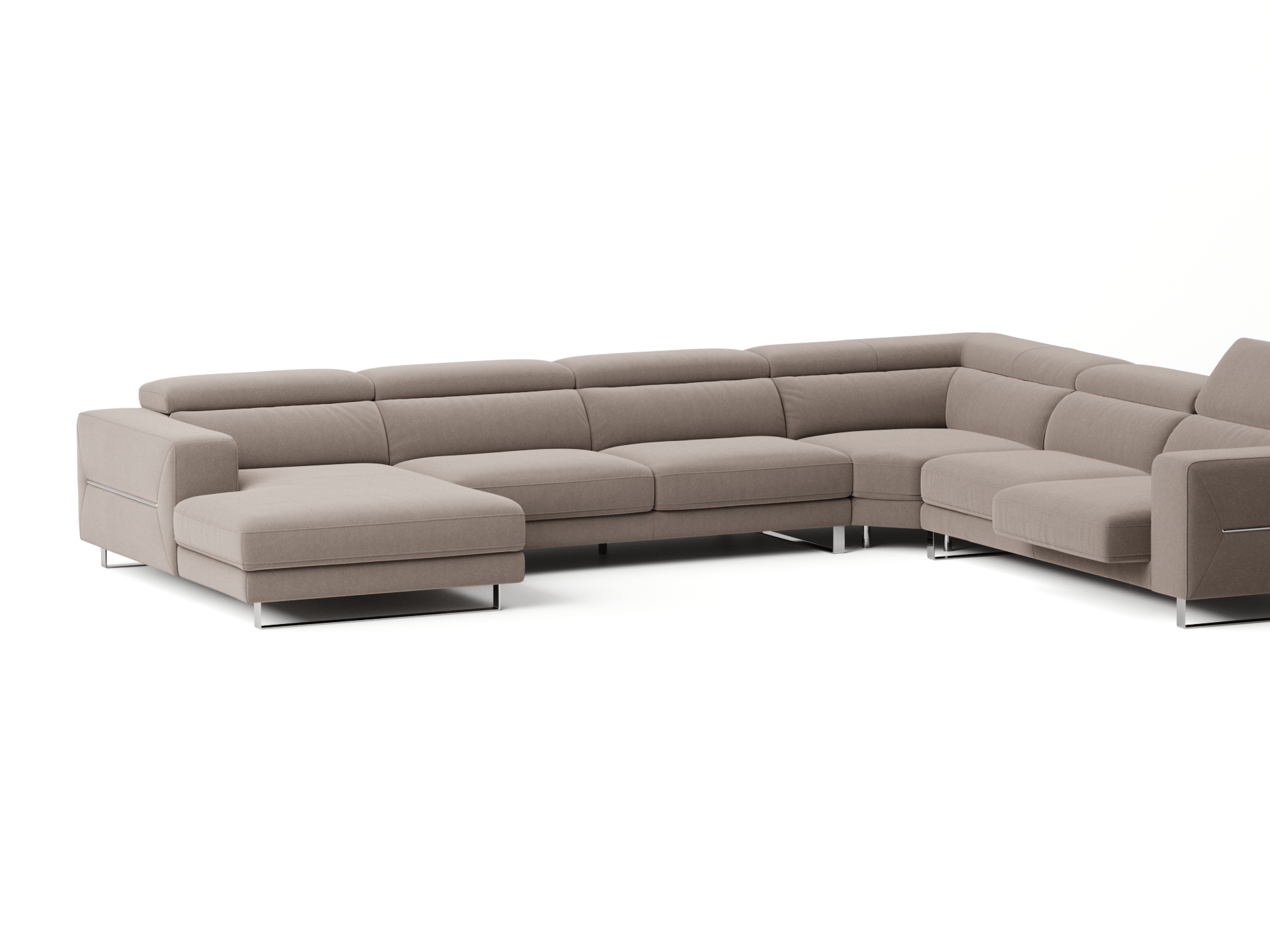 Elixir Fabric Sliding Modular Lounge Option A 1