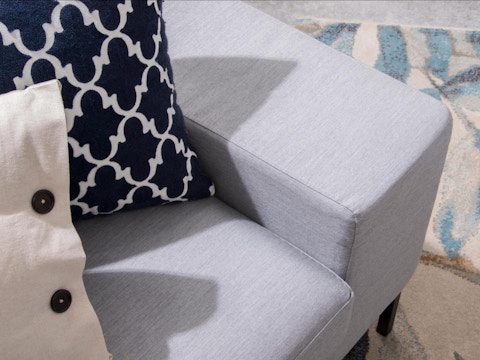 June Outdoor Fabric L Shaped Lounge With Coffee Table 5