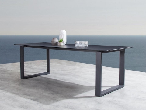 Element Black 8 Outdoor Dining Table 1
