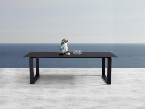 Element Black 8 Outdoor Dining Table 2