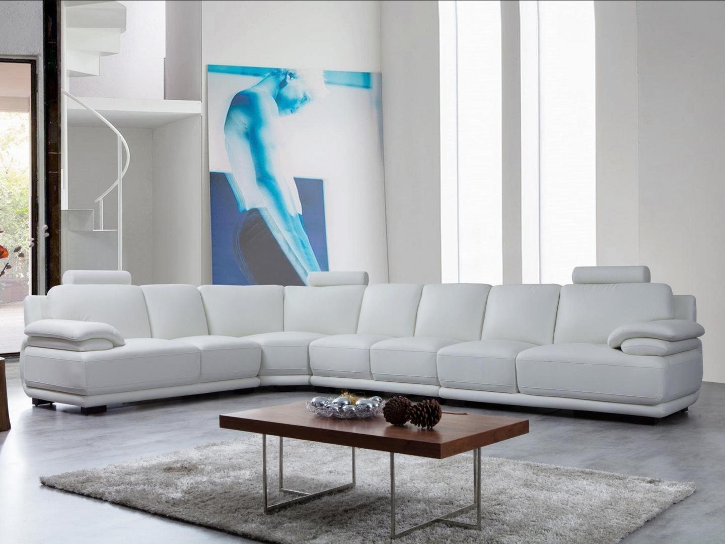 Juliet Leather Corner Lounge Option C