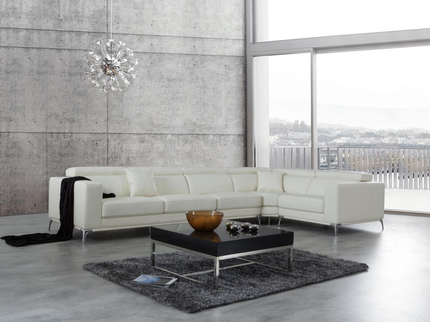 Club Leather Corner Lounge Option F