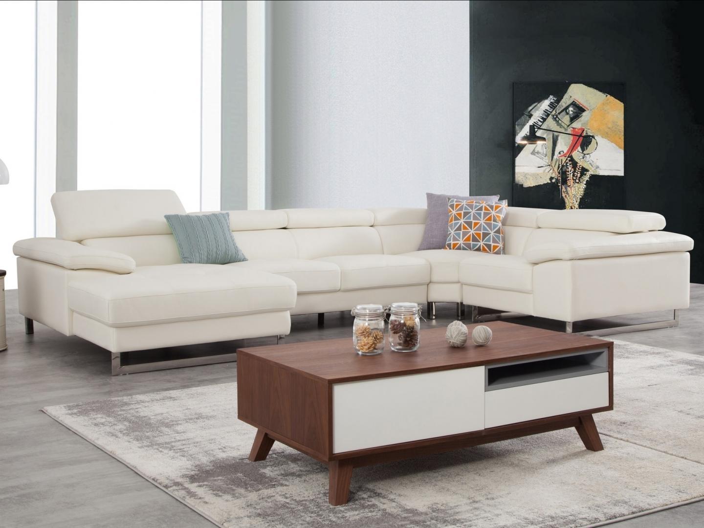 Boston Leather Modular Lounge Option C 2