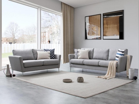 Mercury Fabric Sofa Suite 3 + 2 1