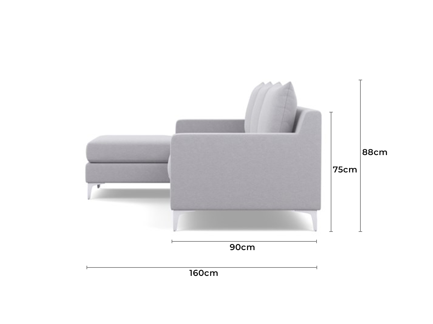 Apollo Fabric Chaise Lounge Option B 12