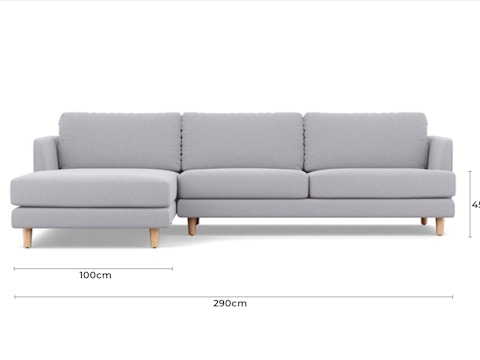 Stellar Fabric Chaise Lounge Option B 11