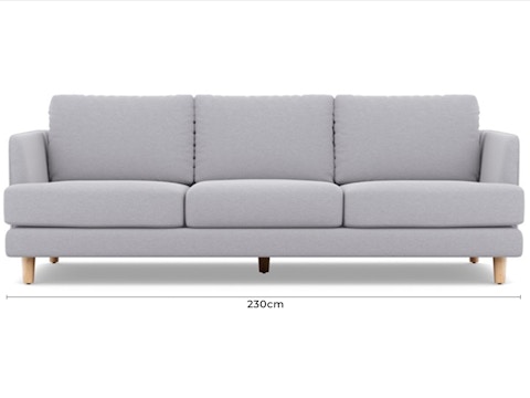 Stellar Fabric Three Seat Sofa 8