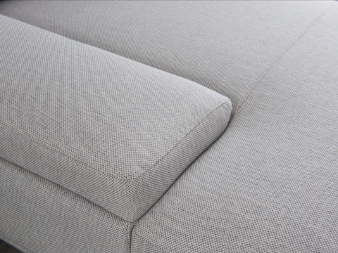 Karina2 Fabric Chaise Lounge Gray 4