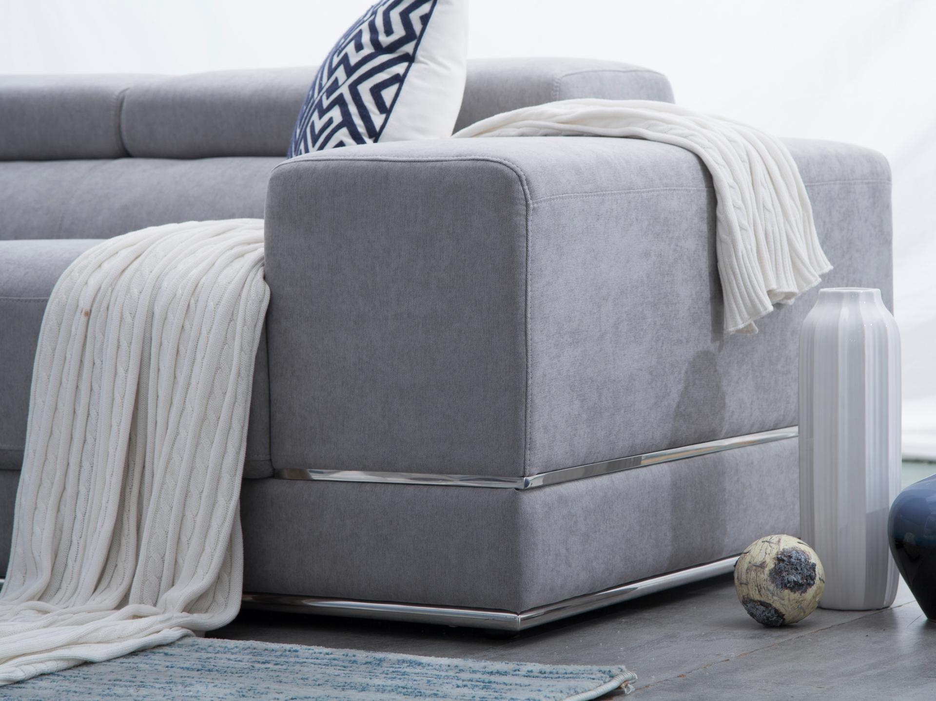 Napoleon Fabric Three Seat Sofa 5