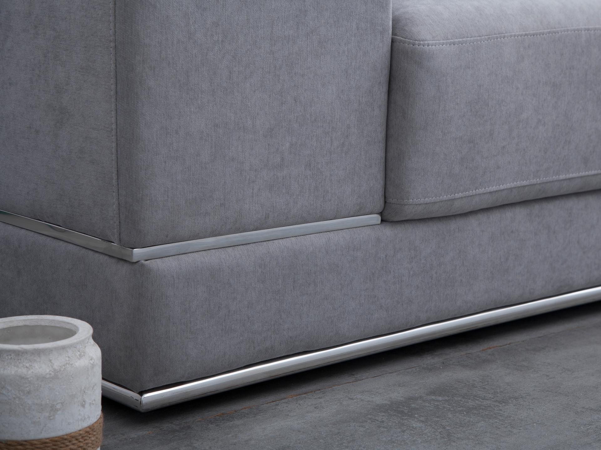 Napoleon Fabric Three Seat Sofa 6