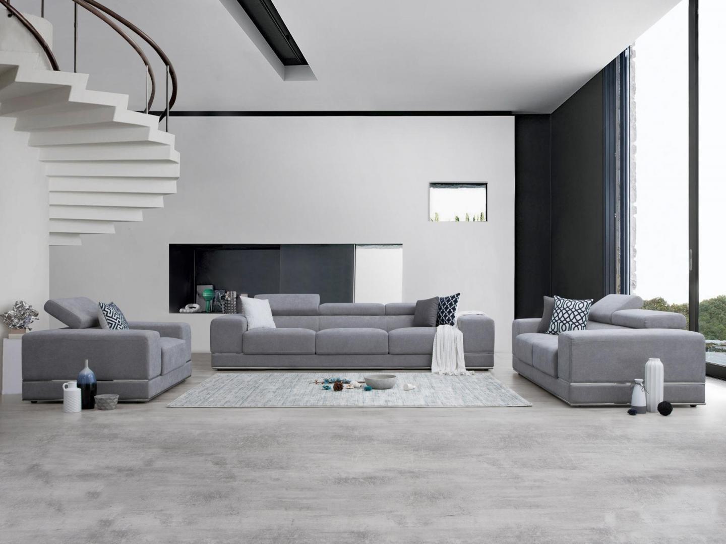 Napoleon Fabric Sofa Suite 3 + 2 + 1 2