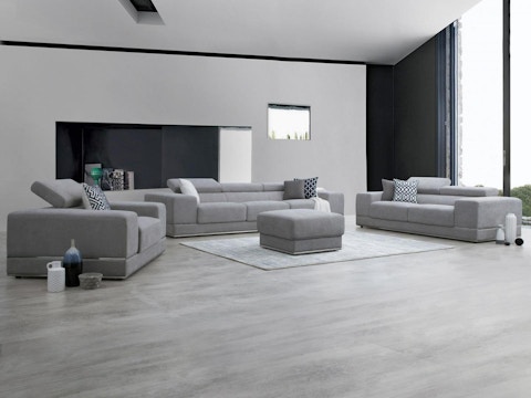 Napoleon Fabric Sofa Suite 3 + 2 + 1 4