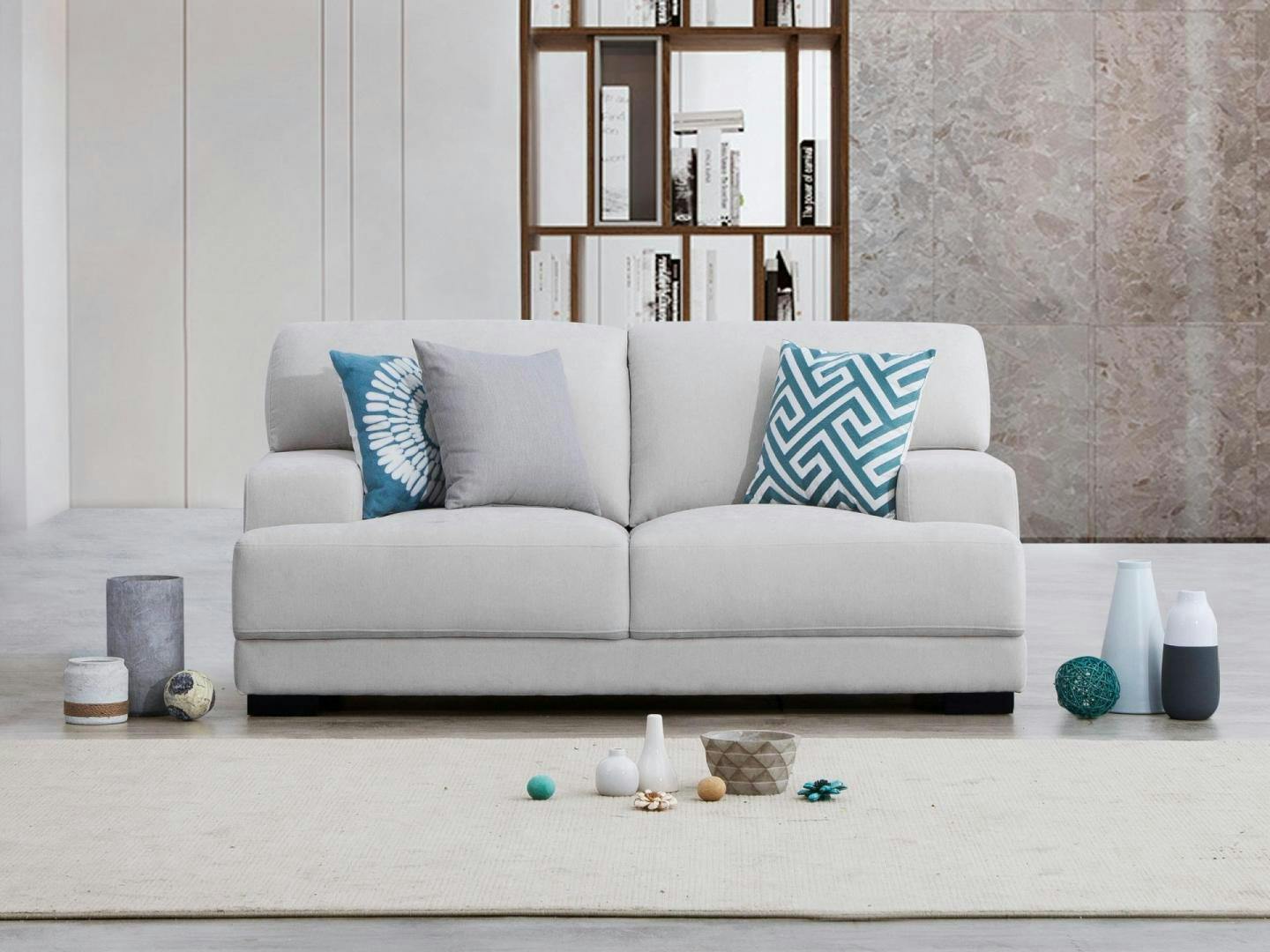 Volante Fabric Two Seat Sofa