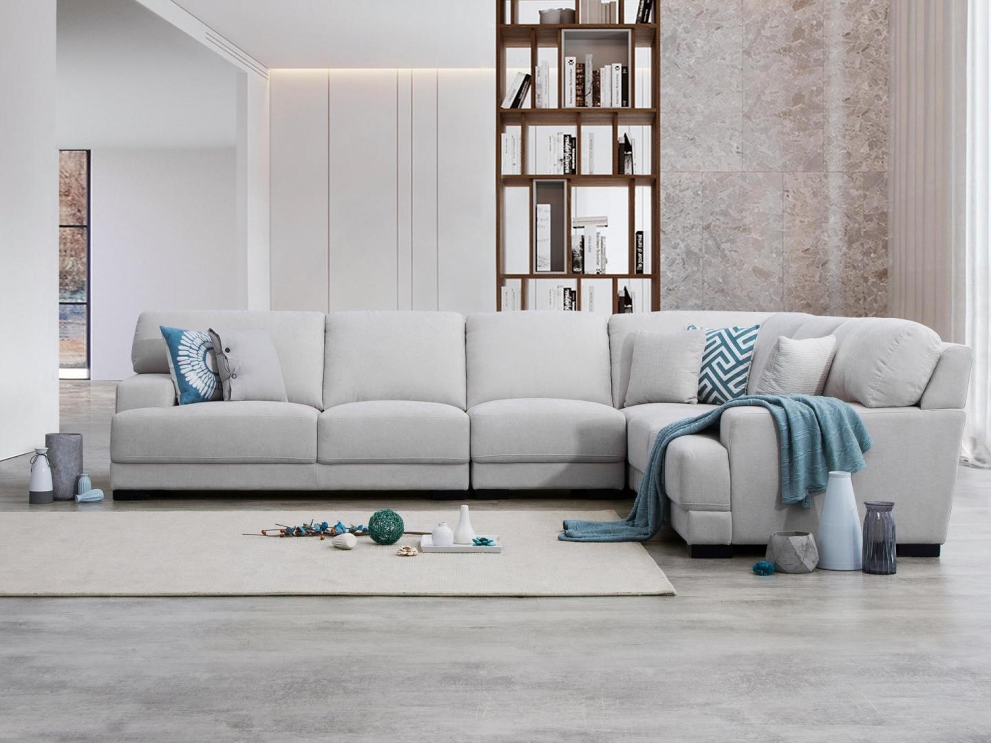 Volante Fabric Corner Lounge Option B 2